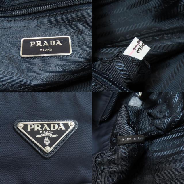 プラダ トートバッグ ロゴ金具