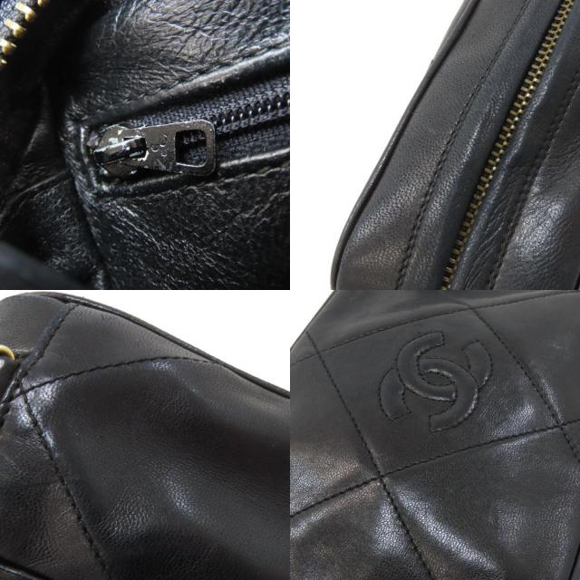 シャネル ショルダーバッグ チェーンショルダー マトラッセ ゴールド金具