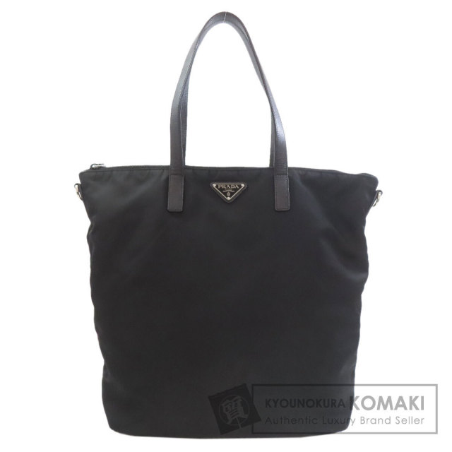 プラダ トートバッグ ロゴ金具