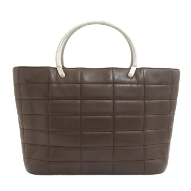 シャネル ハンドバッグ チョコバー シルバー金具