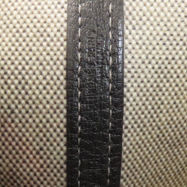 HERMES エルメス ガーデンファイル37 ハンドバッグ キャンバス