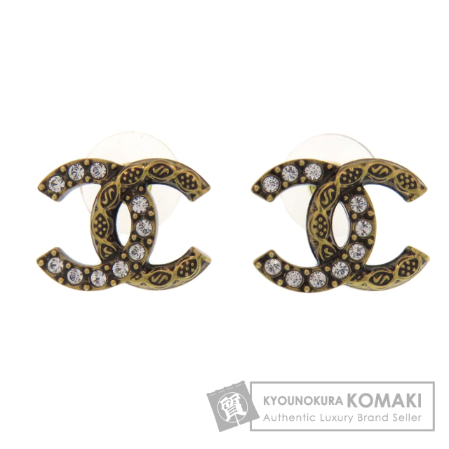 シャネル ピアス ココマーク ラインストーン