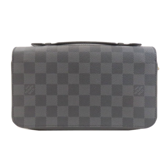 【極美品】ルイヴィトン　ジッピーXL ダミエアンフィニ　セカンドバッグ　長財布 LOUIS VUITTON ルイヴィトン N61254 ジッピーXL セカンドバッグ ダミエ