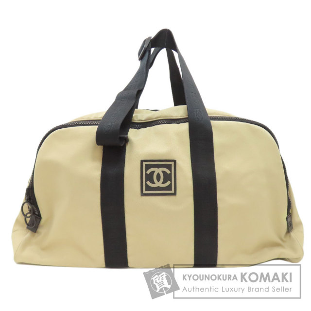 シャネル ボストンバッグ スポーツライン シルバー金具