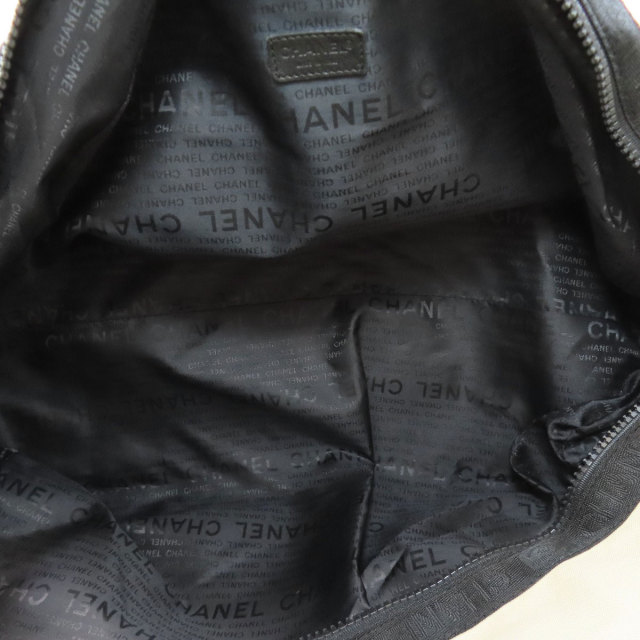 シャネル ボストンバッグ スポーツライン シルバー金具