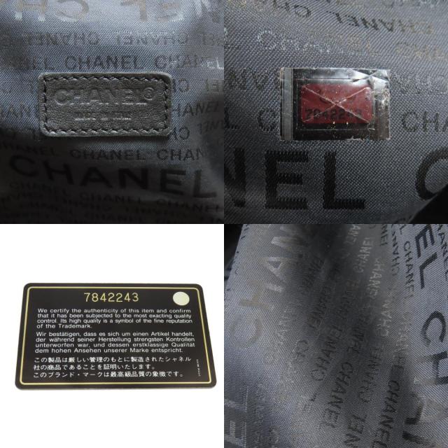 シャネル ボストンバッグ スポーツライン シルバー金具