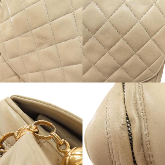 シャネル ショルダーバッグ マトラッセ ゴールド金具
