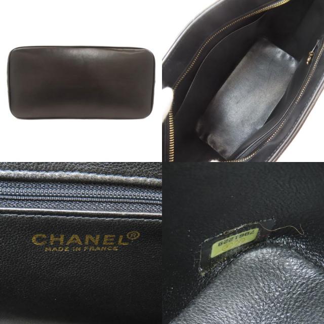 CHANEL シャネル 復刻トート ゴールド金具 トートバッグ ラムスキン
