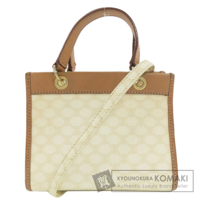 CELINE セリーヌ マカダム柄 ショルダーバッグ PVC レディース [中古