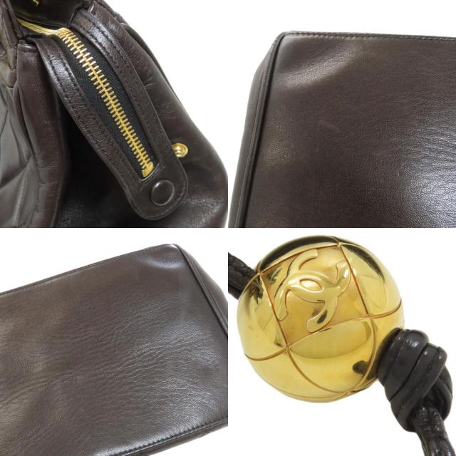 シャネル トートバッグ マトラッセ ゴールド金具