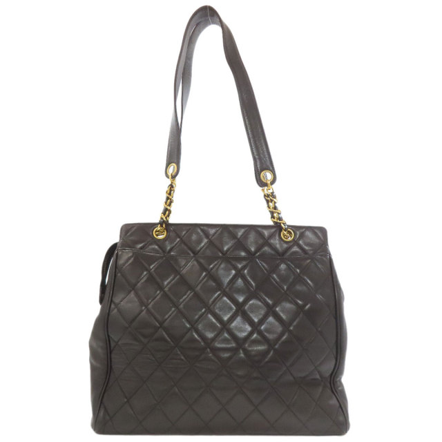 シャネル トートバッグ マトラッセ ゴールド金具