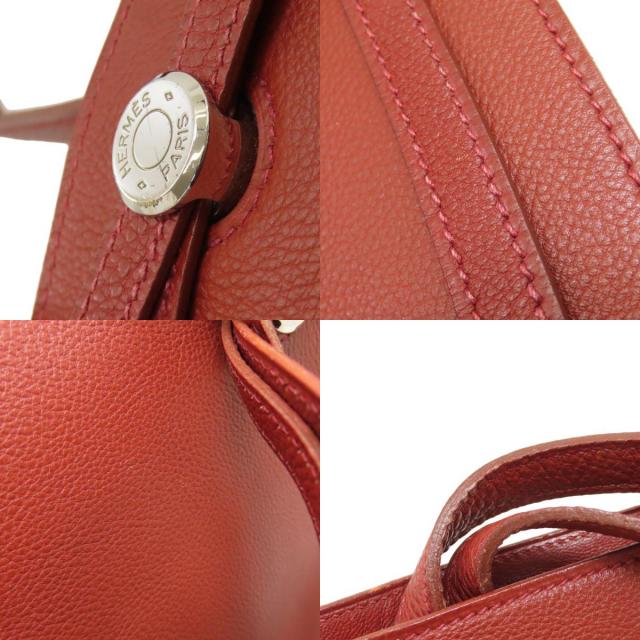 エルメス HERMES  カバナ シルバー金具  トートバッグ カーフ レディース  中古 HERMES エルメス カバナ シルバー金具 トートバッグ カーフ レディース