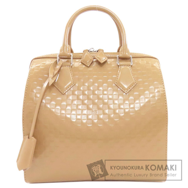 BORBONESE ボルボネーゼ ウズラ柄 ハンドバッグ スウェード レディース