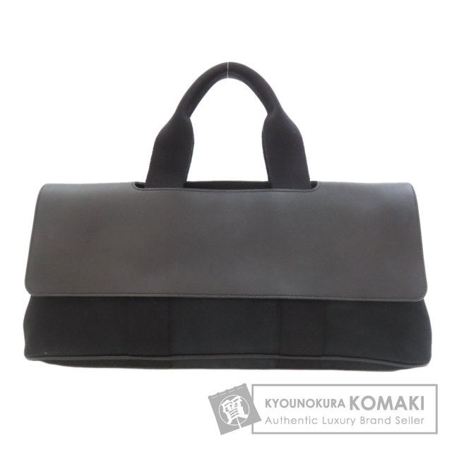 エルメス HERMES  ヴァルパライソロングMM シルバー金具  ハンドバッグ キャンバス 中古 HERMES エルメス ヴァルパライソロングMM シルバー金具 ハンドバッグ