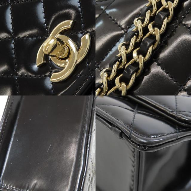 シャネル ショルダーバッグ チェーンショルダー マトラッセ ゴールド金具