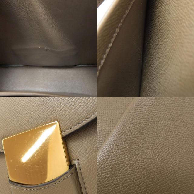 CELINE セリーヌ ロゴ ショルダーバッグ レザー レディース [中古