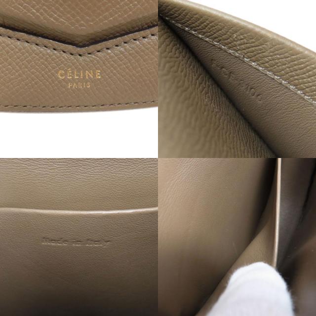 CELINE セリーヌ ロゴ ショルダーバッグ レザー レディース [中古