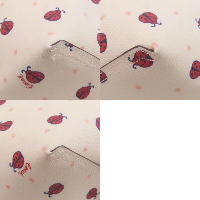 COACH コーチ 2991 リバーシブル テントウムシ トートバッグ PVC