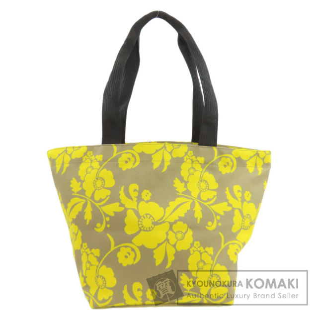 エルベ・シャプリエ トートバッグ 舟形トート フラワーモチーフ