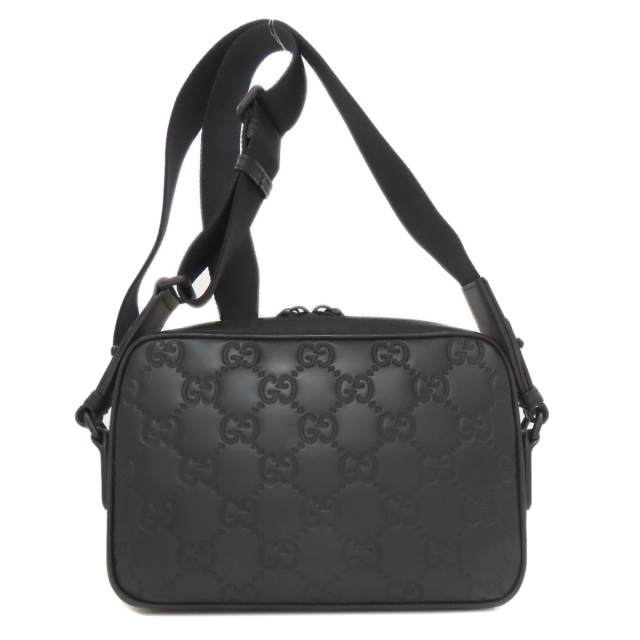 グッチ GUCCI 771293  GGシグネチャー シマ  ショルダーバッグ レザー レディース  中古 GUCCI グッチ 771293 GGシグネチャー シマ ショルダーバッグ レザー