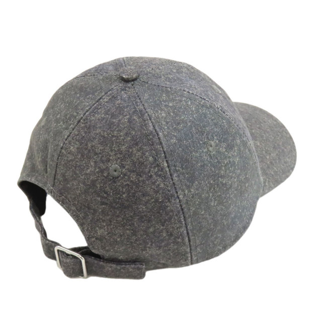 BOTTEGA VENETA ボッテガヴェネタ フランネルプリント 帽子 レザー