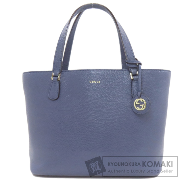 GUCCIのハンドバッグ(カーフ) GUCCI グッチ 388561 ロゴ ハンドバッグ カーフ レディース [中古