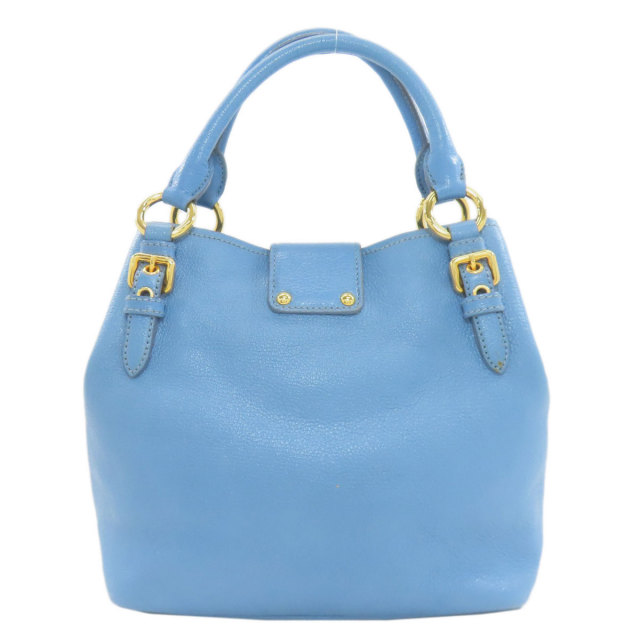 MIUMIU ミュウミュウ 2WAY ハンドバッグ レザー レディース [中古