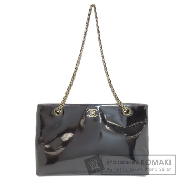 シャネル トートバッグ チェーンショルダー ゴールド金具