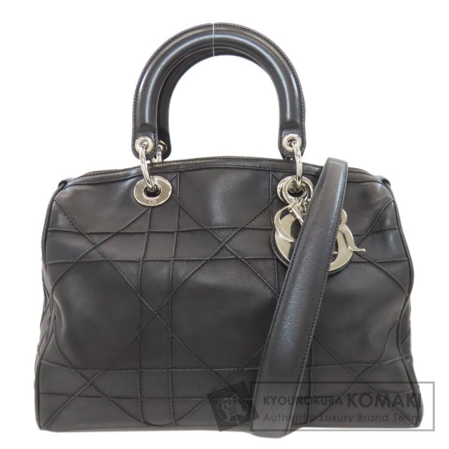 クリスチャンディオール ボストンバッグ グランヴィル カナージュ ミニボストン 2WAY