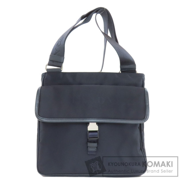 PRADA プラダ VA0269 ロゴ金具 ショルダーバッグ ナイロン素材