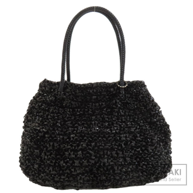 ✨美品✨ANTEPRIMA アンテプリマ ラウンド ワイヤーバッグ 黒 ブラック ✨美品✨ANTEPRIMA アンテプリマ ラウンド ワイヤーバッグ 黒 ブラック