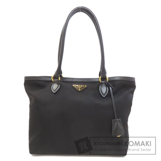 プラダ トートバッグ ロゴ金具