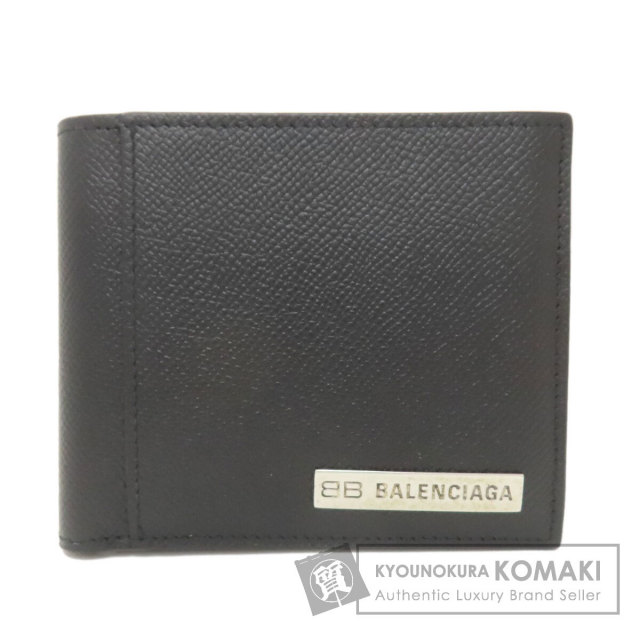 バレンシアガ 二つ折り財布（小銭入れあり） ロゴ金具
