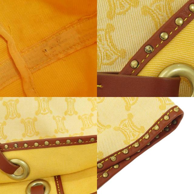 CELINE セリーヌ マカダム柄 トートバッグ キャンバス レディース