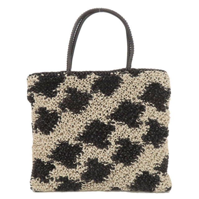 ANTEPRIMA アンテプリマ ワイヤーバッグ 千鳥格子柄 ハンドバッグ PVC