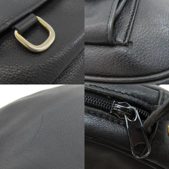 Longchamp ロンシャン ロゴ ショルダーバッグ レザー レディース [中古