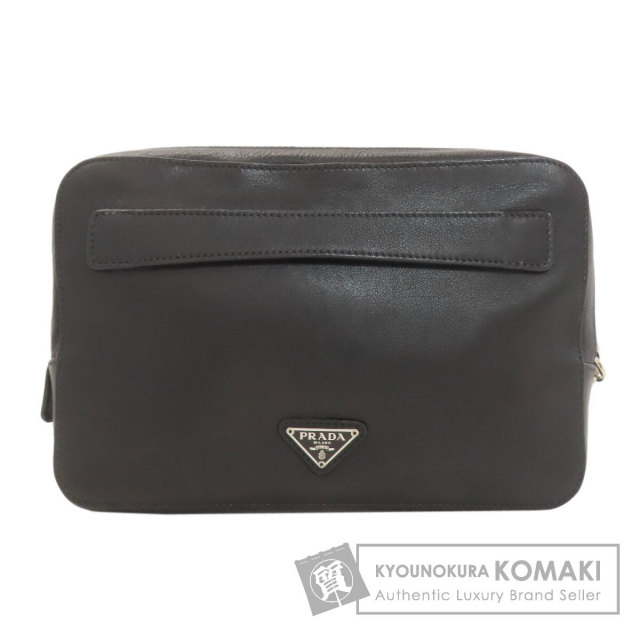 プラダ セカンドバッグ ロゴ金具