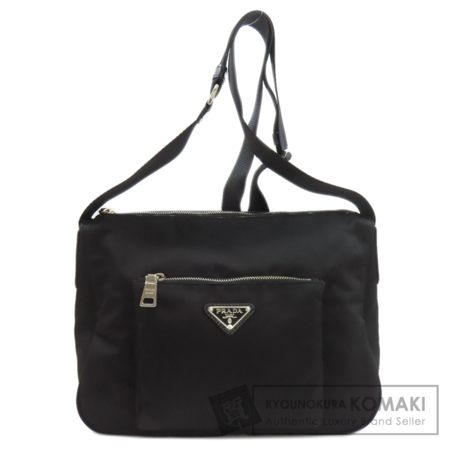プラダ ショルダーバッグ ロゴ金具
