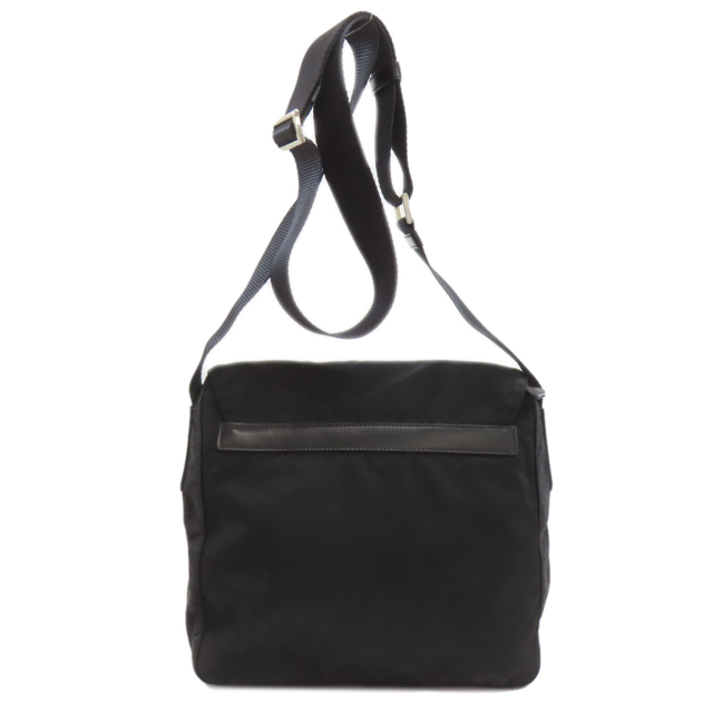 PRADA プラダ ロゴ金具 ショルダーバッグ ナイロン素材 レディース