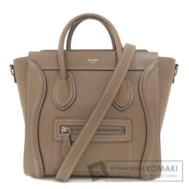 セリーヌ ハンドバッグ ラゲージナノ 2WAY