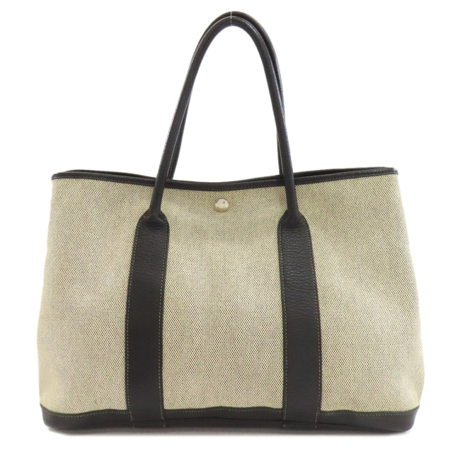 HERMES エルメス ガーデンパーティPM シルバー金具 トートバッグ
