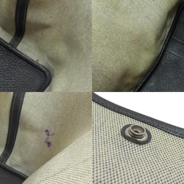 HERMES エルメス ガーデンパーティPM シルバー金具 トートバッグ
