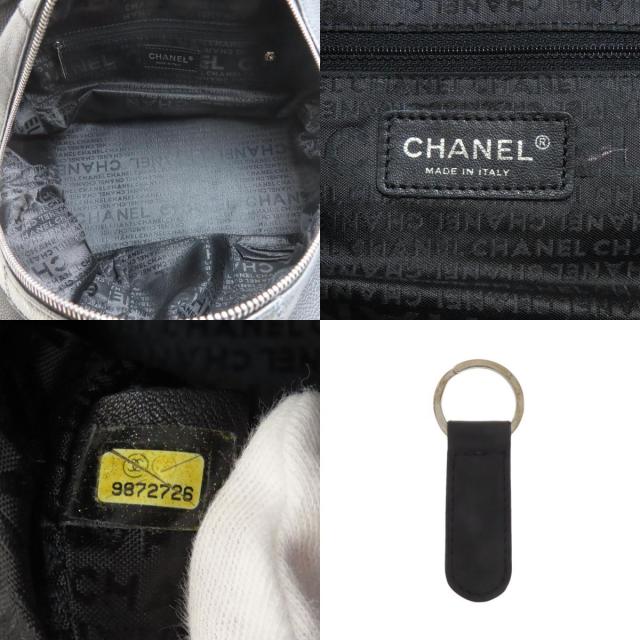 CHANEL シャネル チョコバー シルバー金具 トートバッグ グレインド