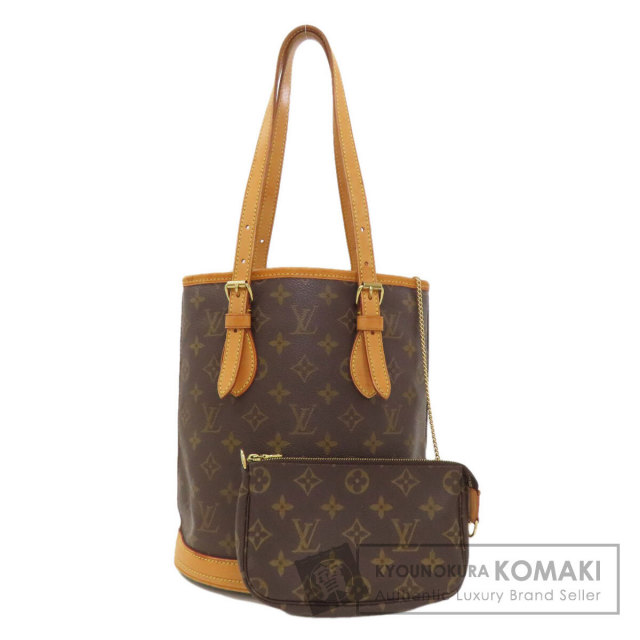 レディース モノグラム ハンドバッグ LOUIS VUITTON ルイヴィトン M42238 バケットPM ハンドバッグ
