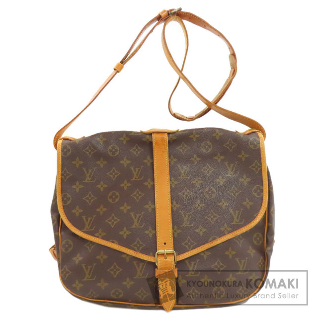 ルイヴィトン モノグラム ソミュール35 ショルダーバッグ M42254 LOUIS VUITTON ルイヴィトン M42254 ソミュール35 ショルダーバッグ