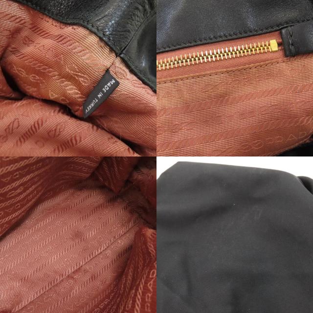 PRADA プラダ フィオッコ ハンドバッグ ナイロン素材 レディース [中古