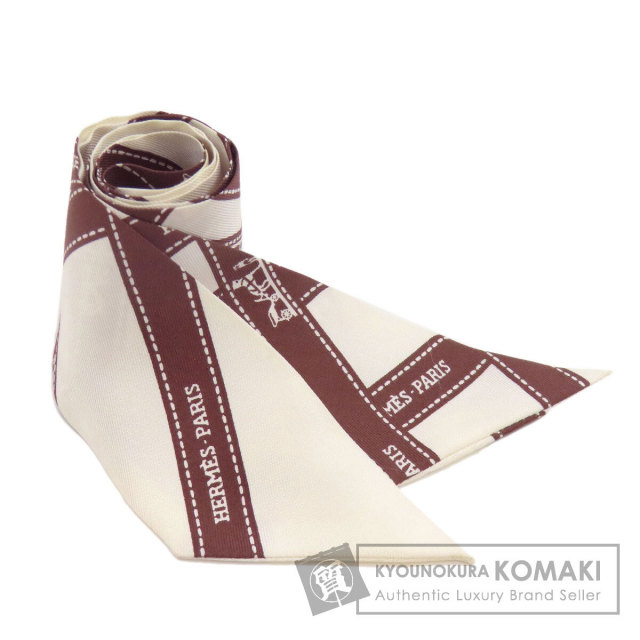 HERMES エルメス 馬車柄 ストール シルク/綿 レディース [中古