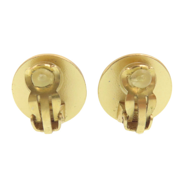 CHANEL シャネル ココマーク ラインストーン イヤリング 金属製