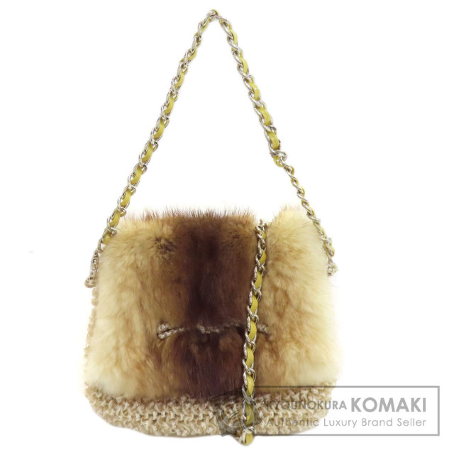 ANTEPRIMA アンテプリマ ファー ワイヤーバッグ 2WAY ショルダーバッグ