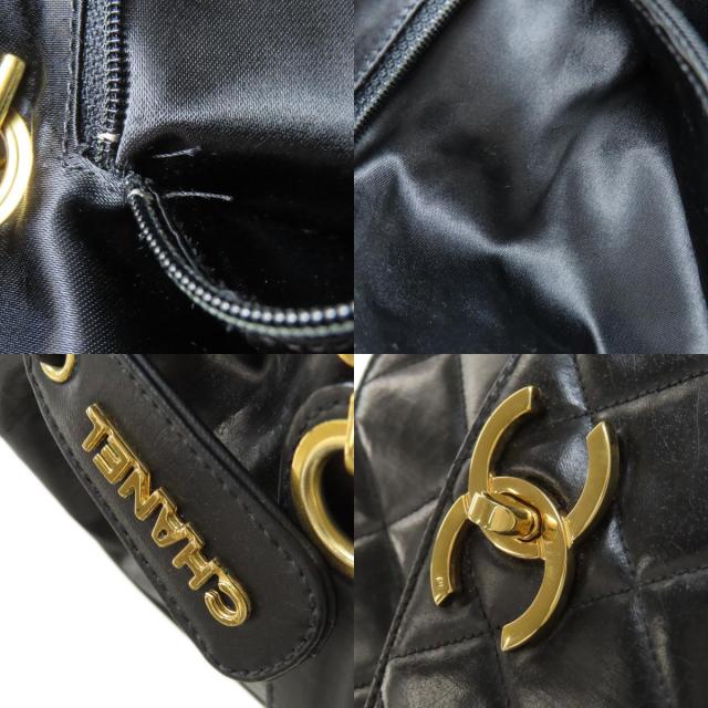 CHANEL シャネル チェーンバッグ マトラッセ ゴールド金具 ショルダー